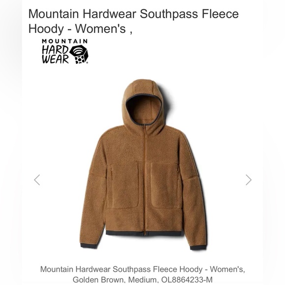 Mountain Hardwear Southpass fleece hoody-women’s - Picture 6 of 12
